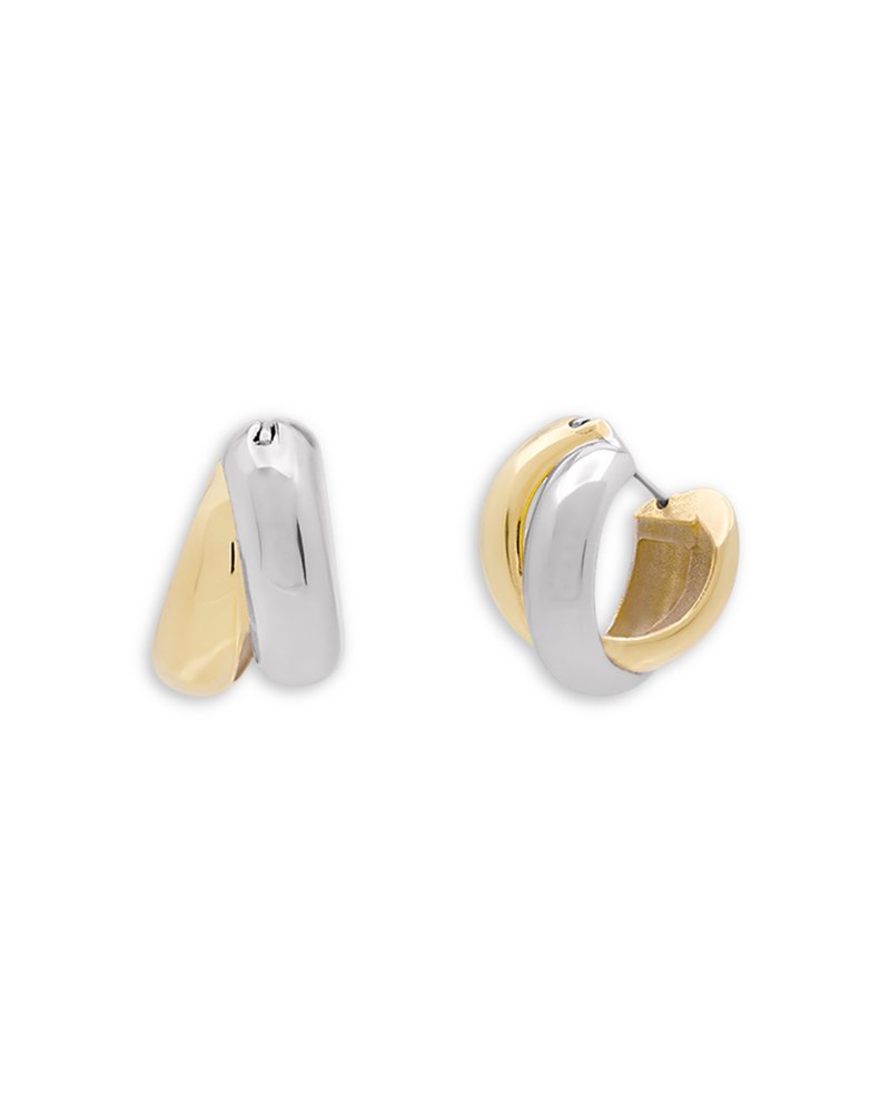 Ross Crossover Hoop Earrings