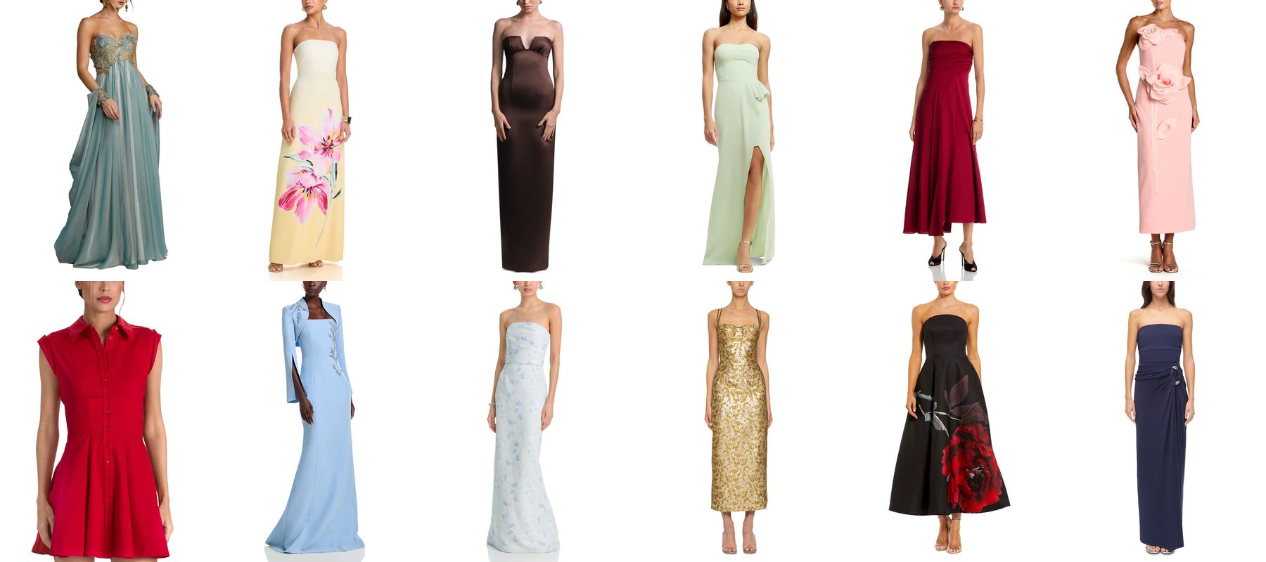 Best Strapless Dresses