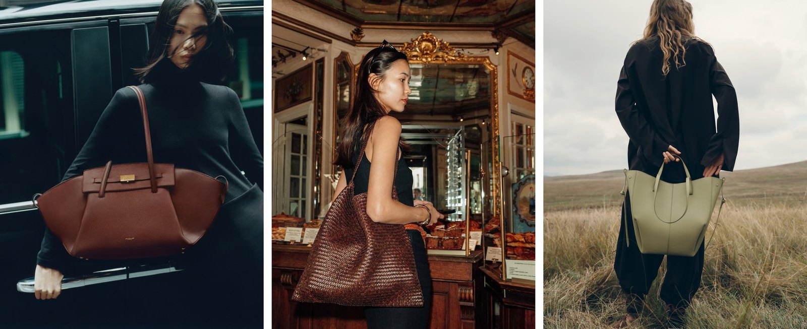 Three pictures that set the mood for the tote