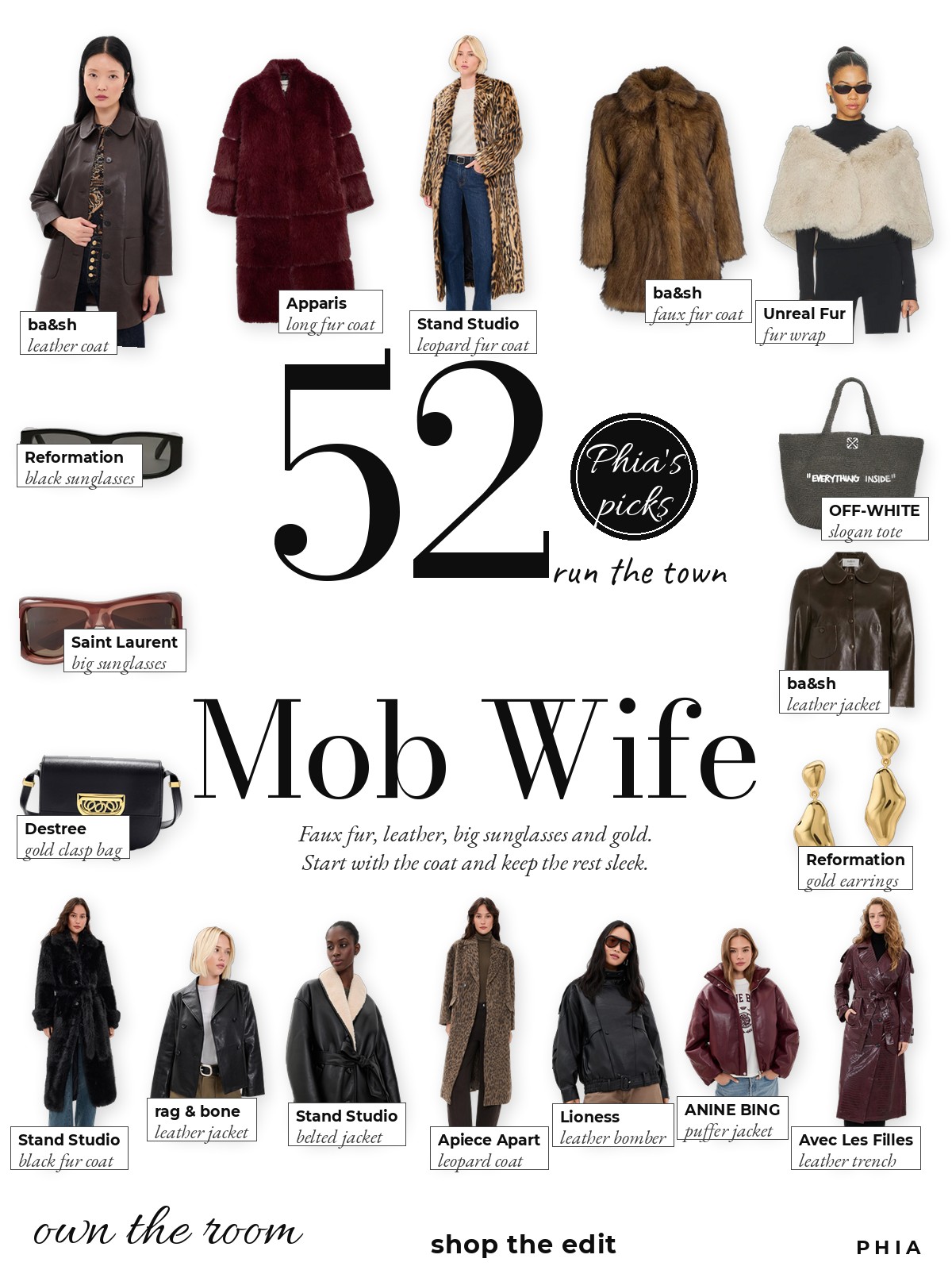 Mob Wife collage
