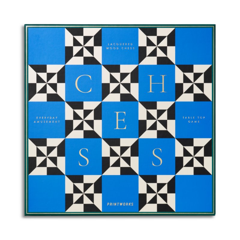 Lacquered Chess Set, Poseidon