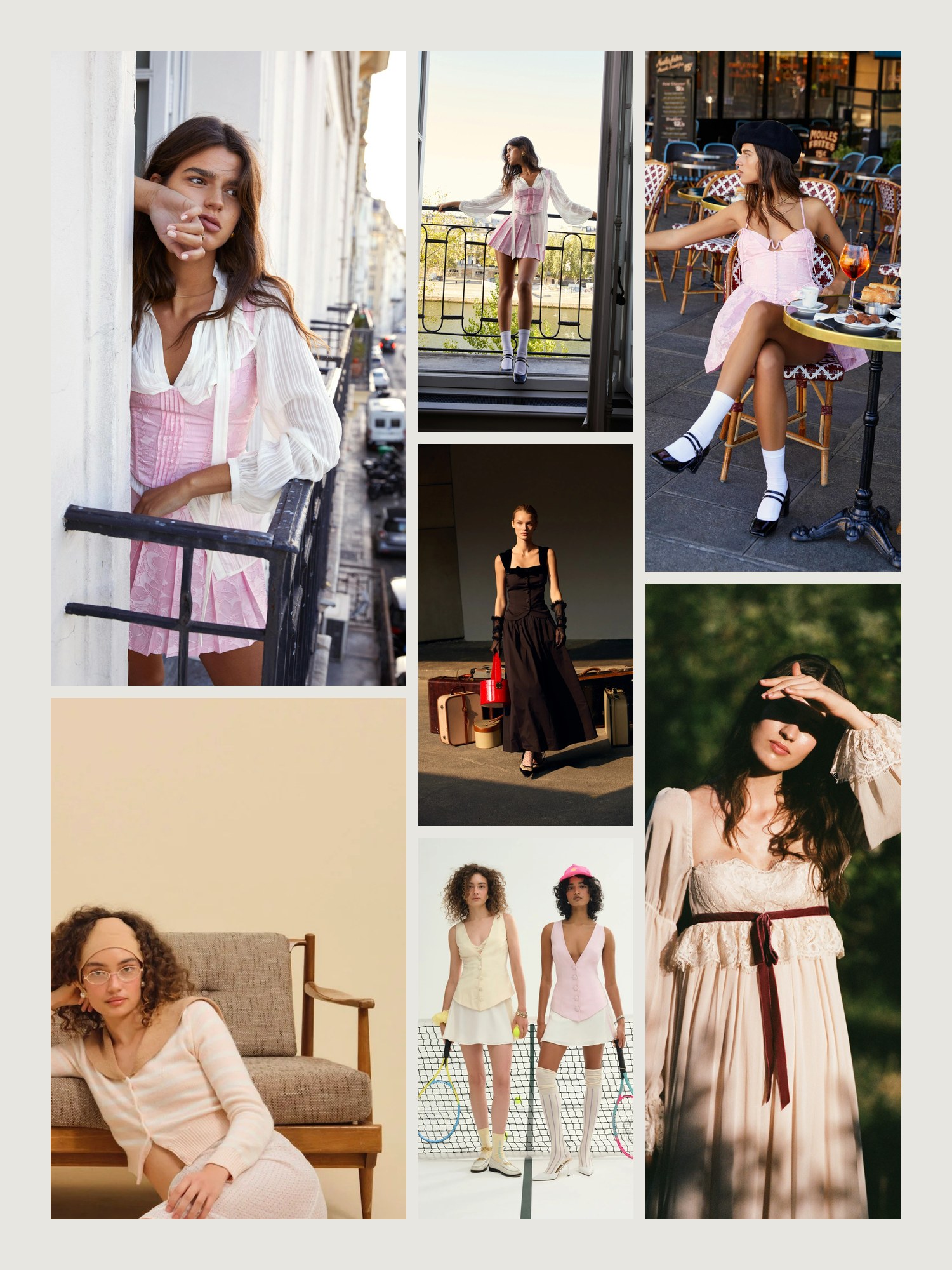 For Love & Lemons campaign mood board