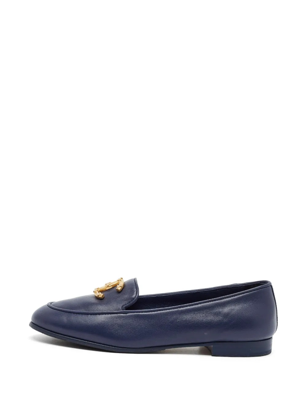 Pre-Owned CC Smoking Loafers