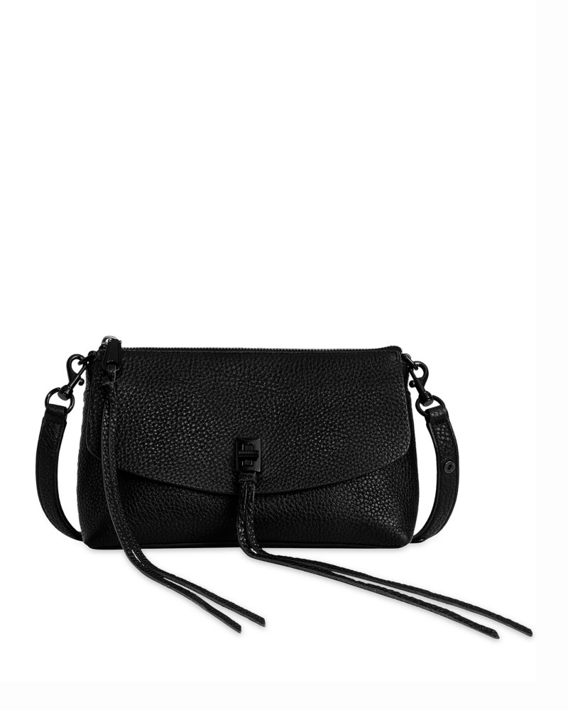 Darren Top Zip Leather Crossbody