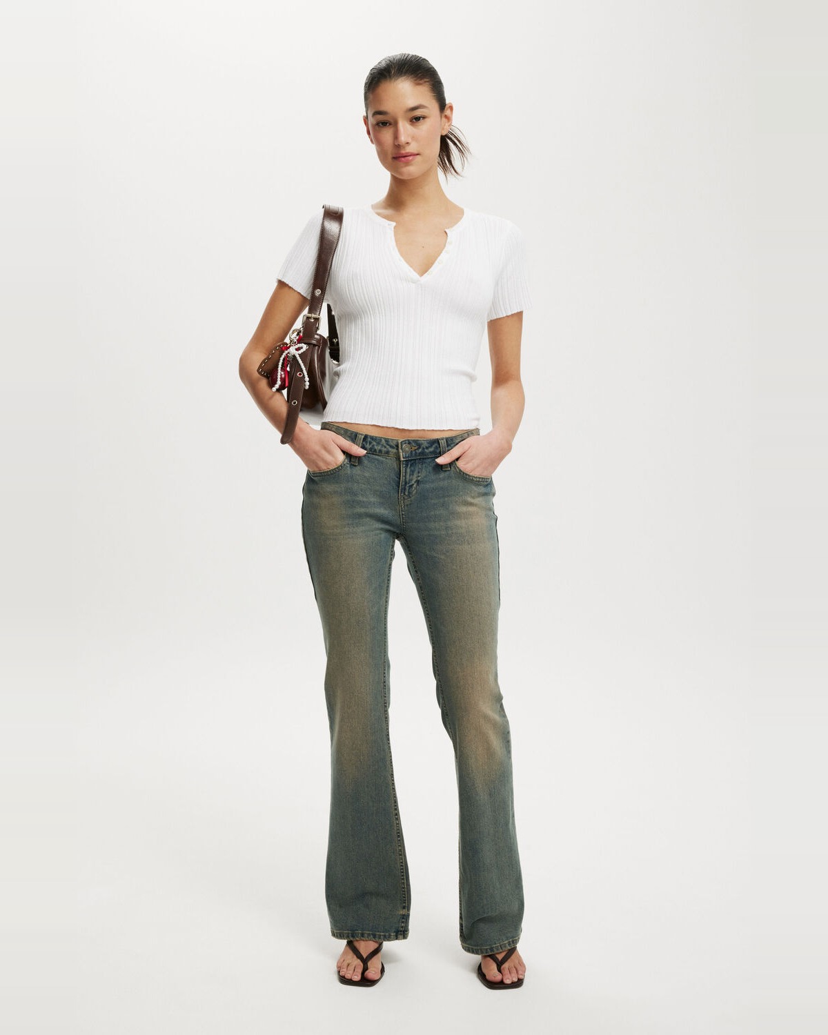 Low Rise Bootcut Jean