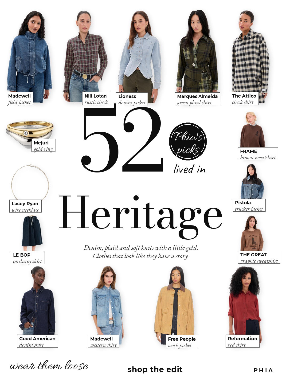 Heritage Edit collage