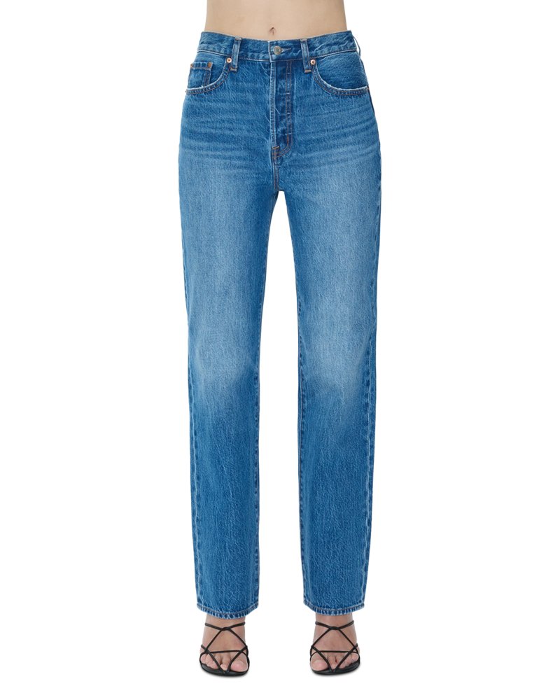 Cassie High Rise Straight Leg Jeans in Cameo Vintage