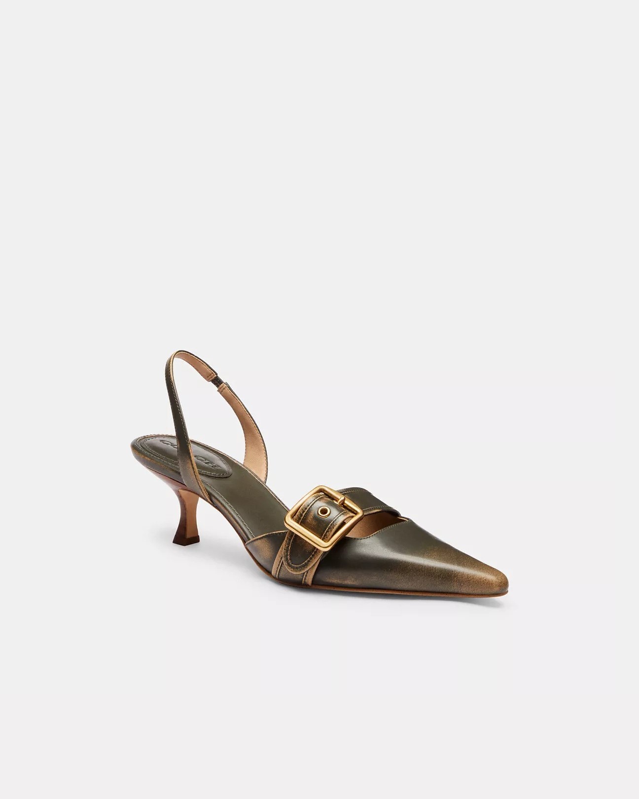 Margot Slingback In Loved Leather