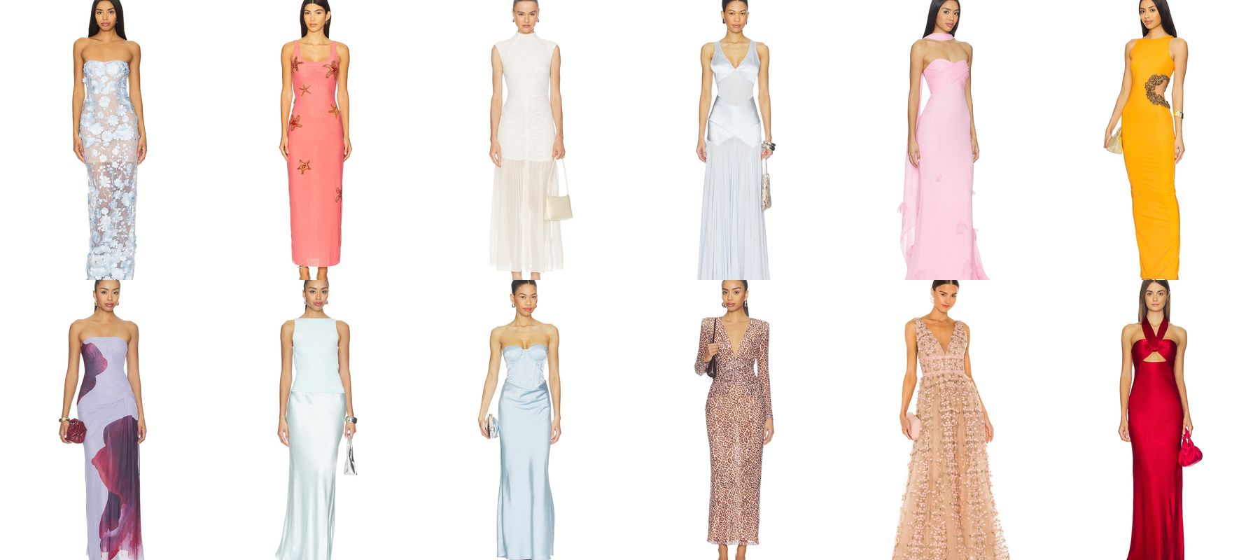 Designer Longline Maxi Dresses