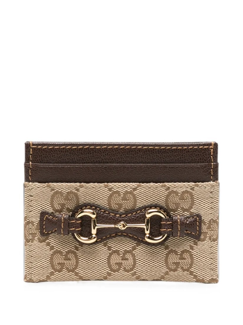 Card case with Horsebit