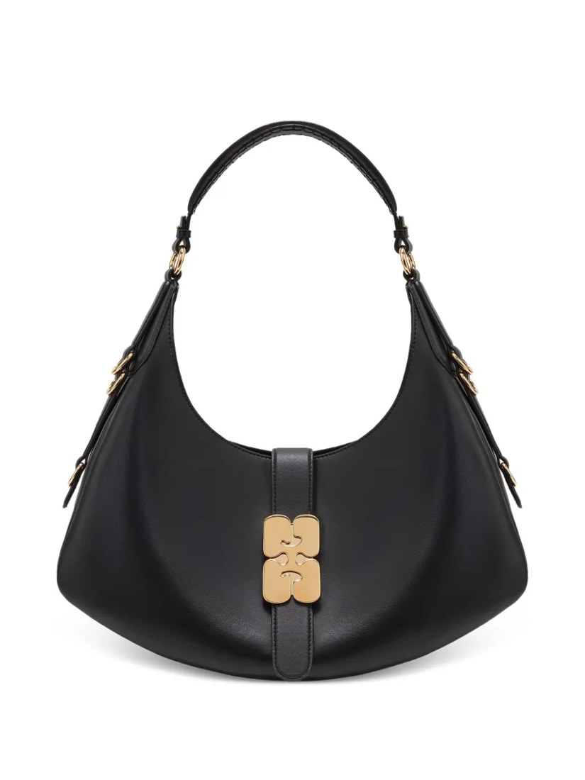 Crescent shoulder small bag