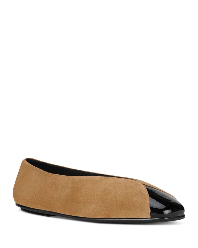 Women's Grasp Suede & Leather Ballet Flats