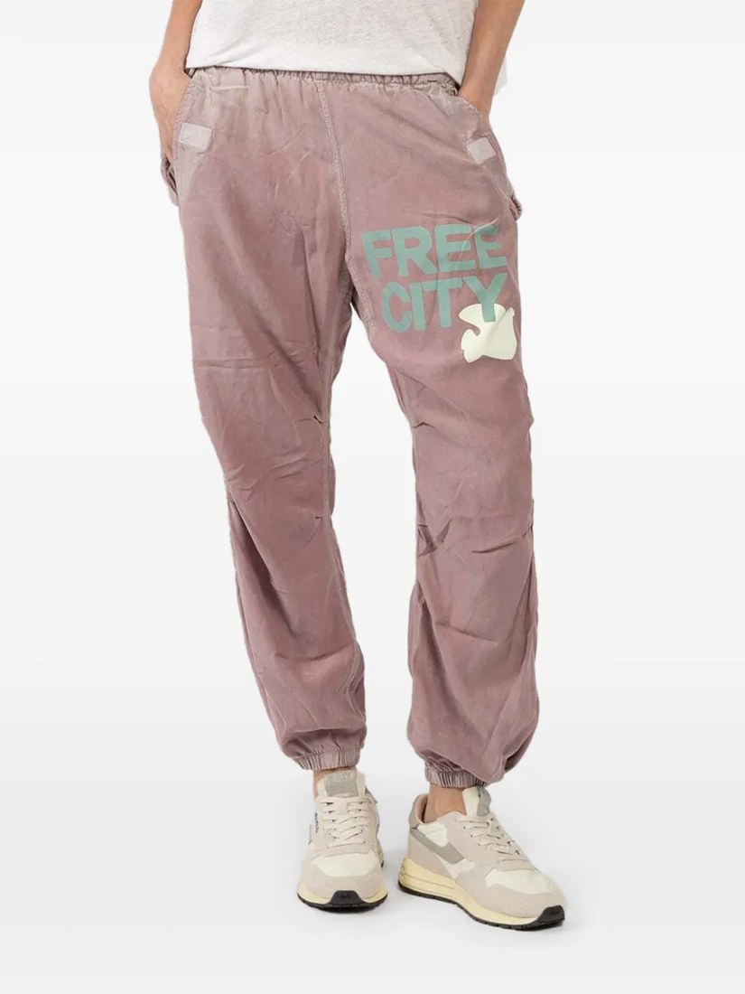 Logo-detail track pants