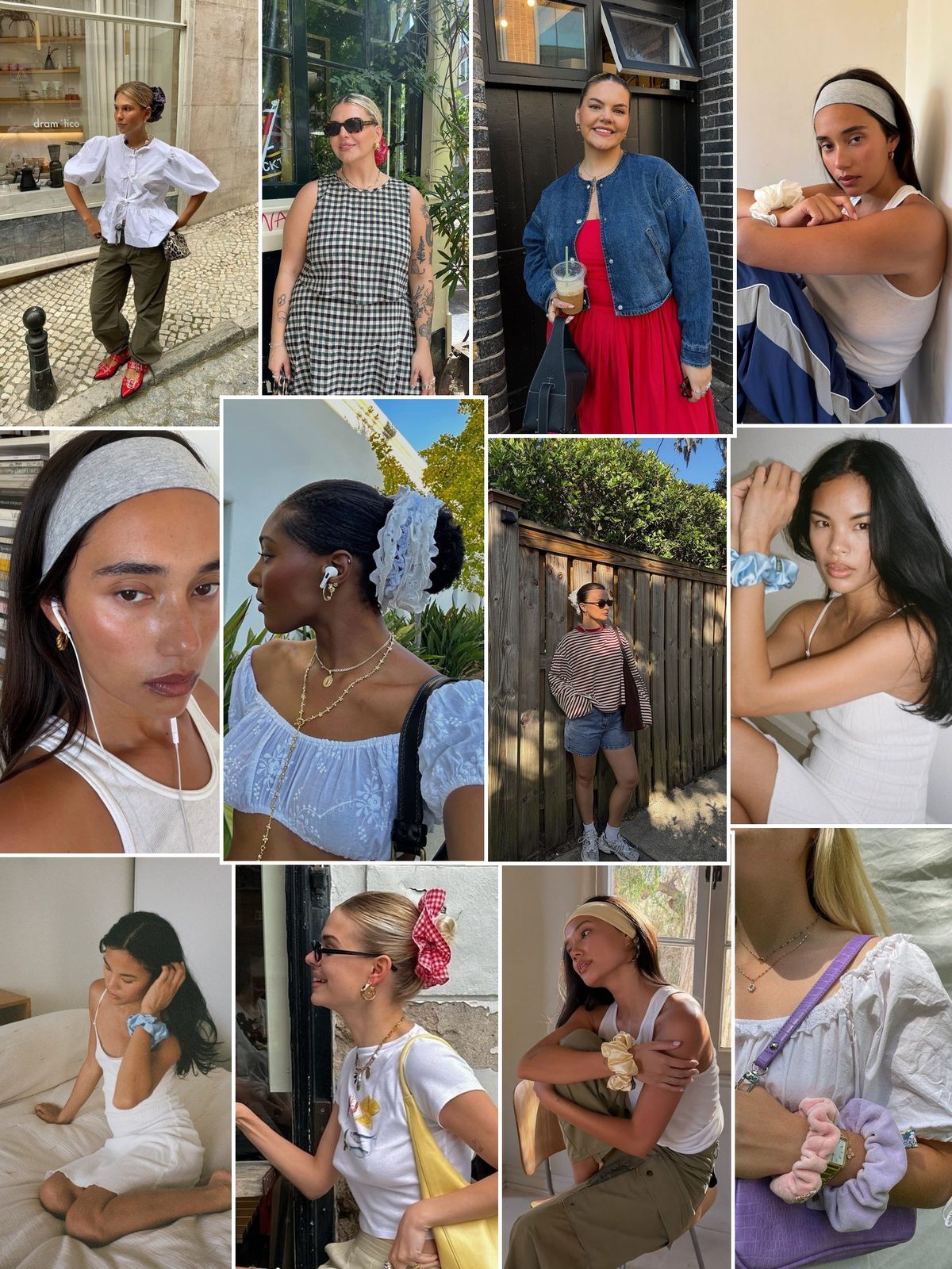Super Scrunchies collage