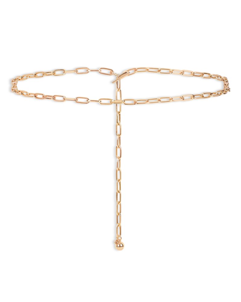 Paperclip Chain Belt