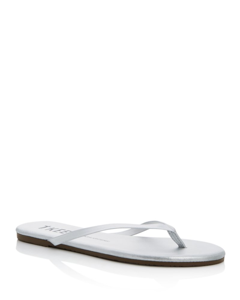 Patent Leather Flip-Flops