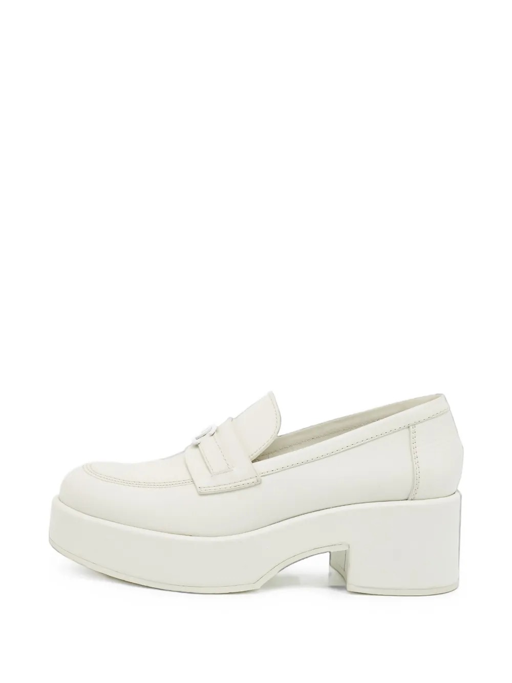 Pre-Owned CC Platform Loafers