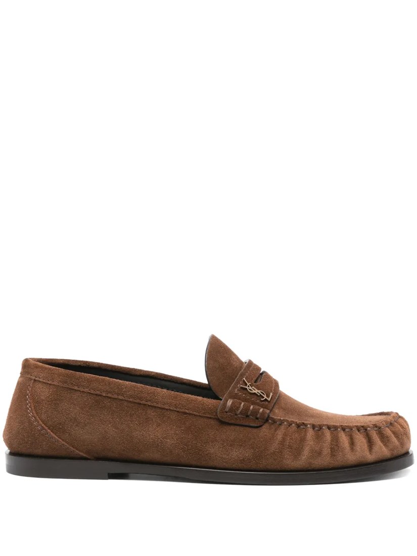 Suede loafers