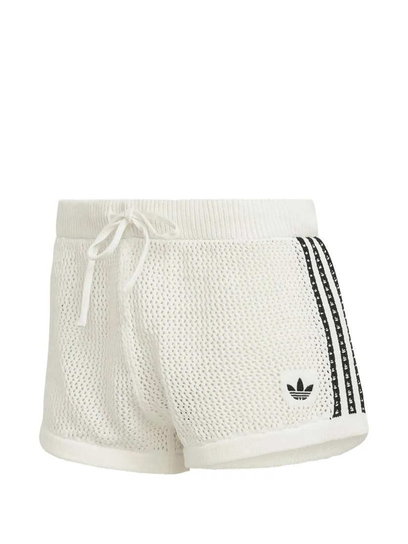 Crochet 3-Stripes shorts