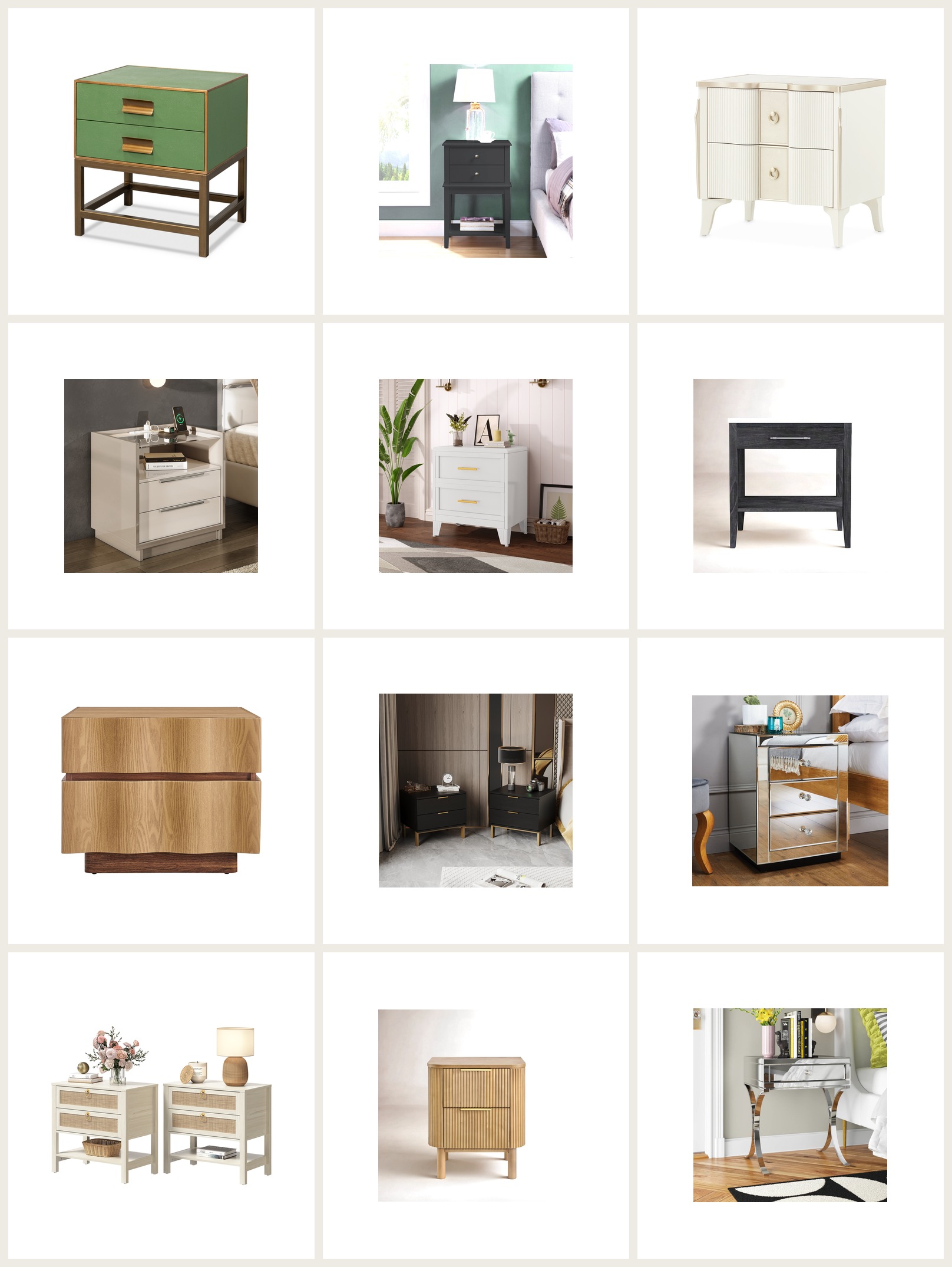 Nightstand Envy collage