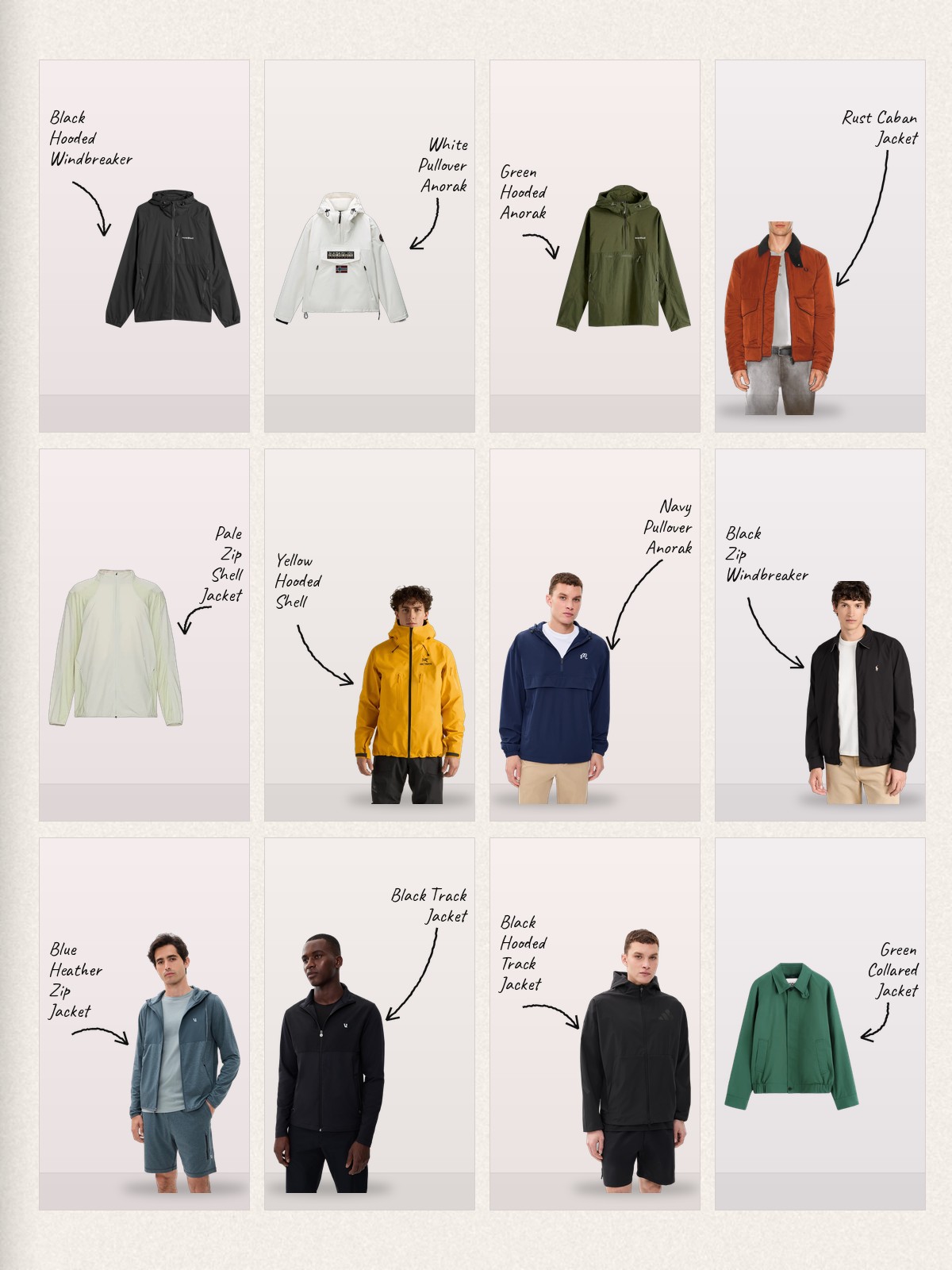 Wind Breaker collage