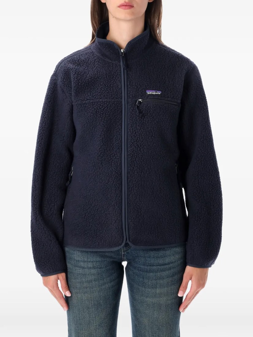 Fleece zip-up jacket