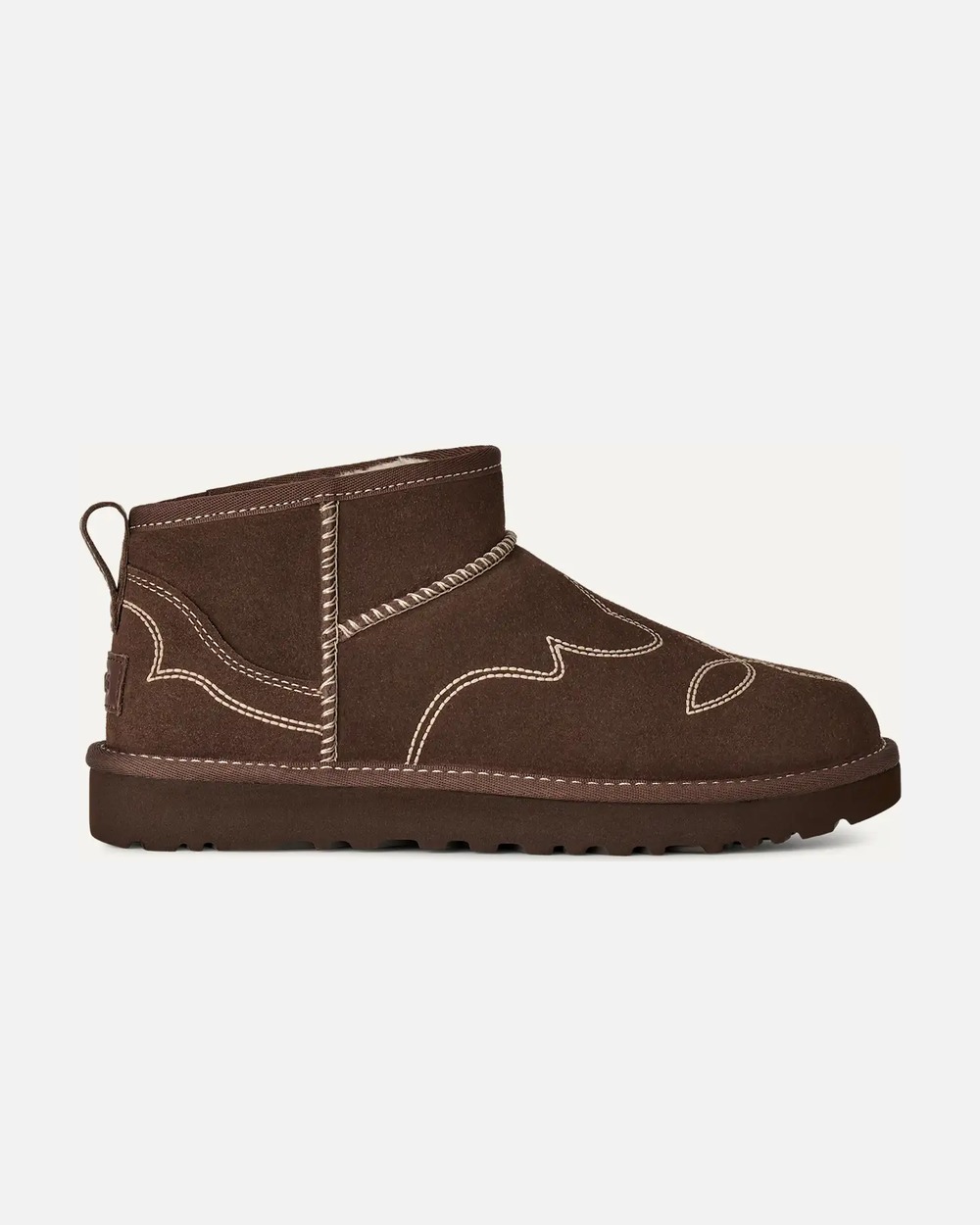 Classic Ultra Mini Western Boot in Burnt Cedar