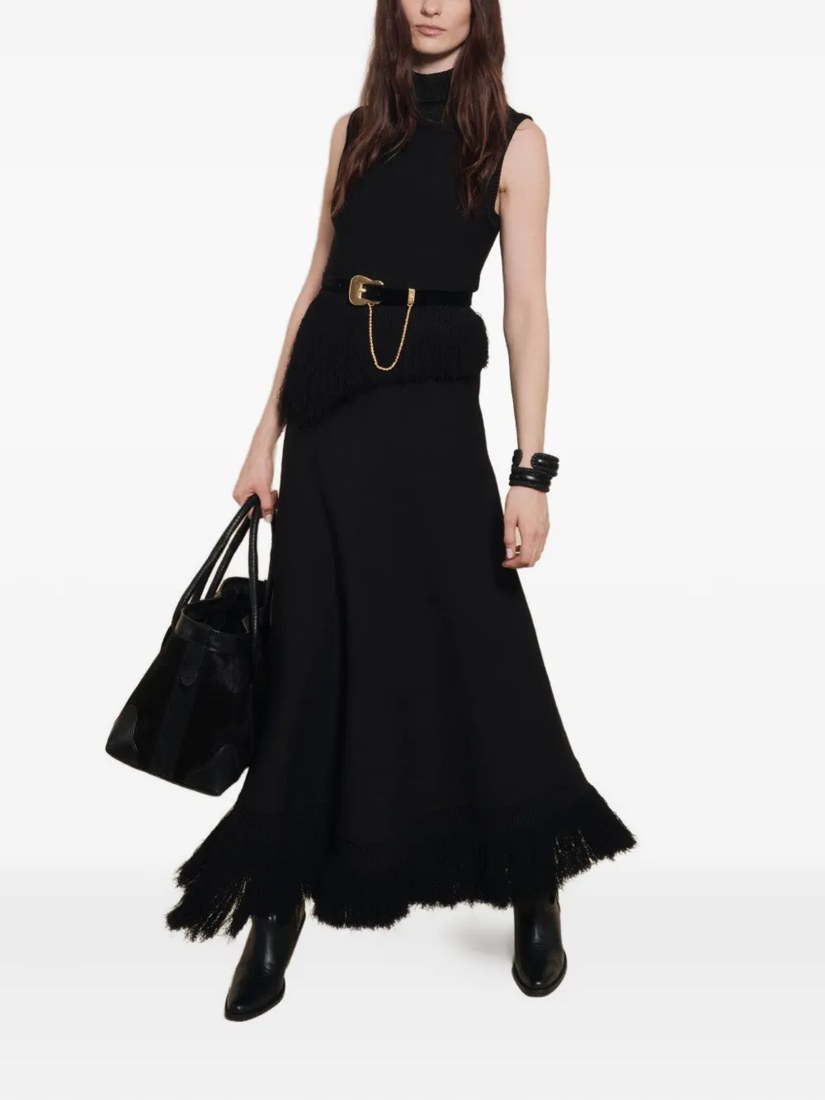 Momentum fringed dress