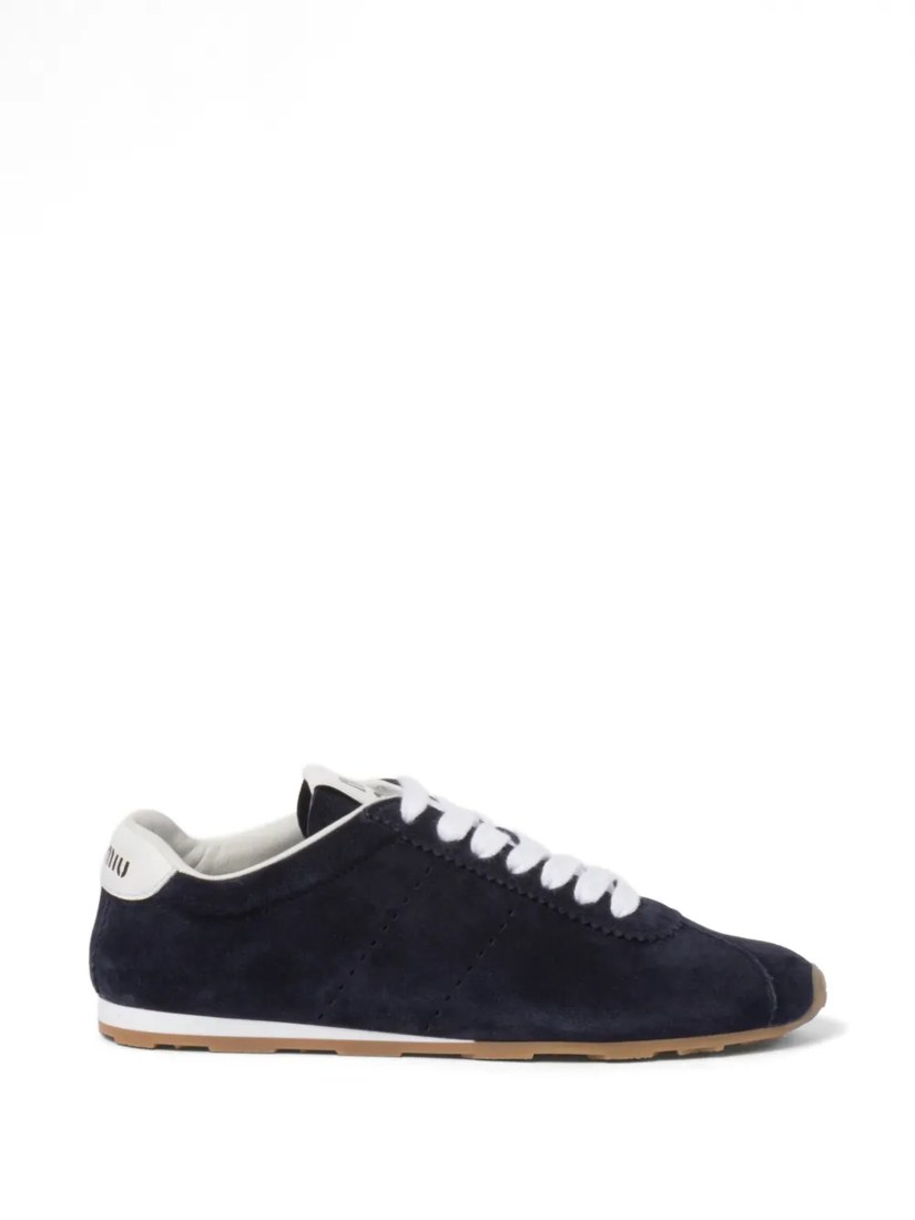 Plume suede sneakers