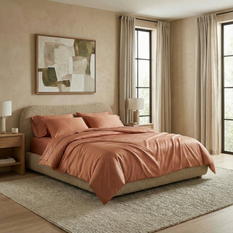 Luxe CleanBamboo Sateen+ Sheet Set, Queen