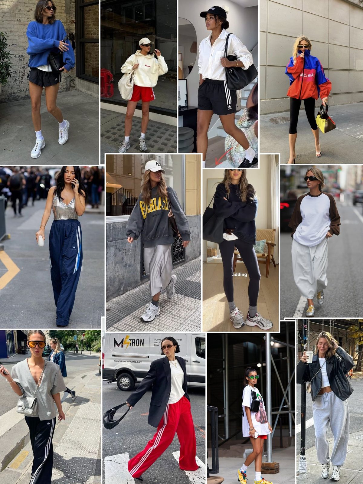 Casual Sporty collage