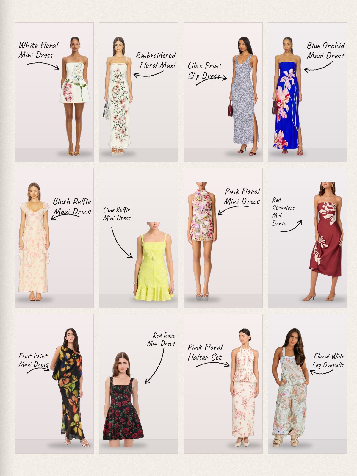 Modern Bloom collage
