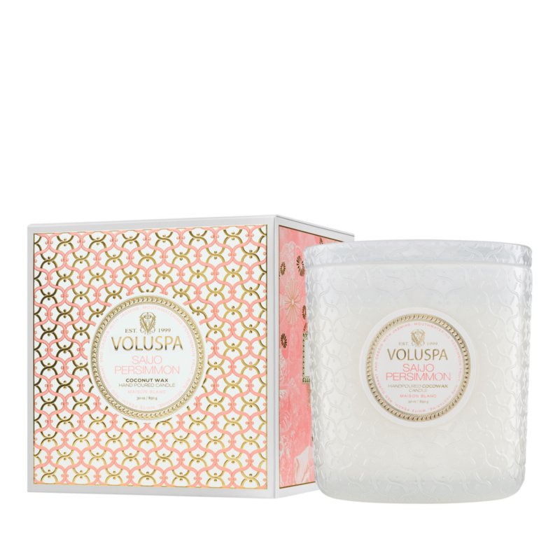 Saijo Persimmon Boxed Luxe Candle 30 oz.