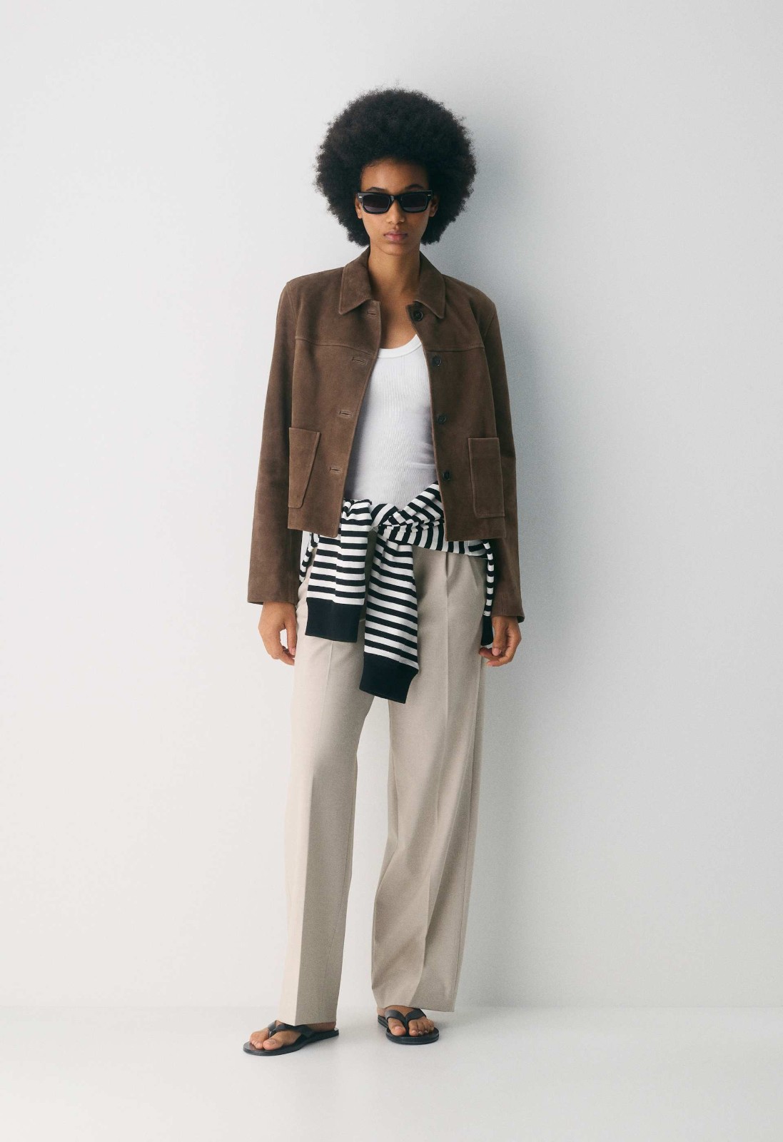 The Effortless Pant Eversential Light, Heather Matte Pearl