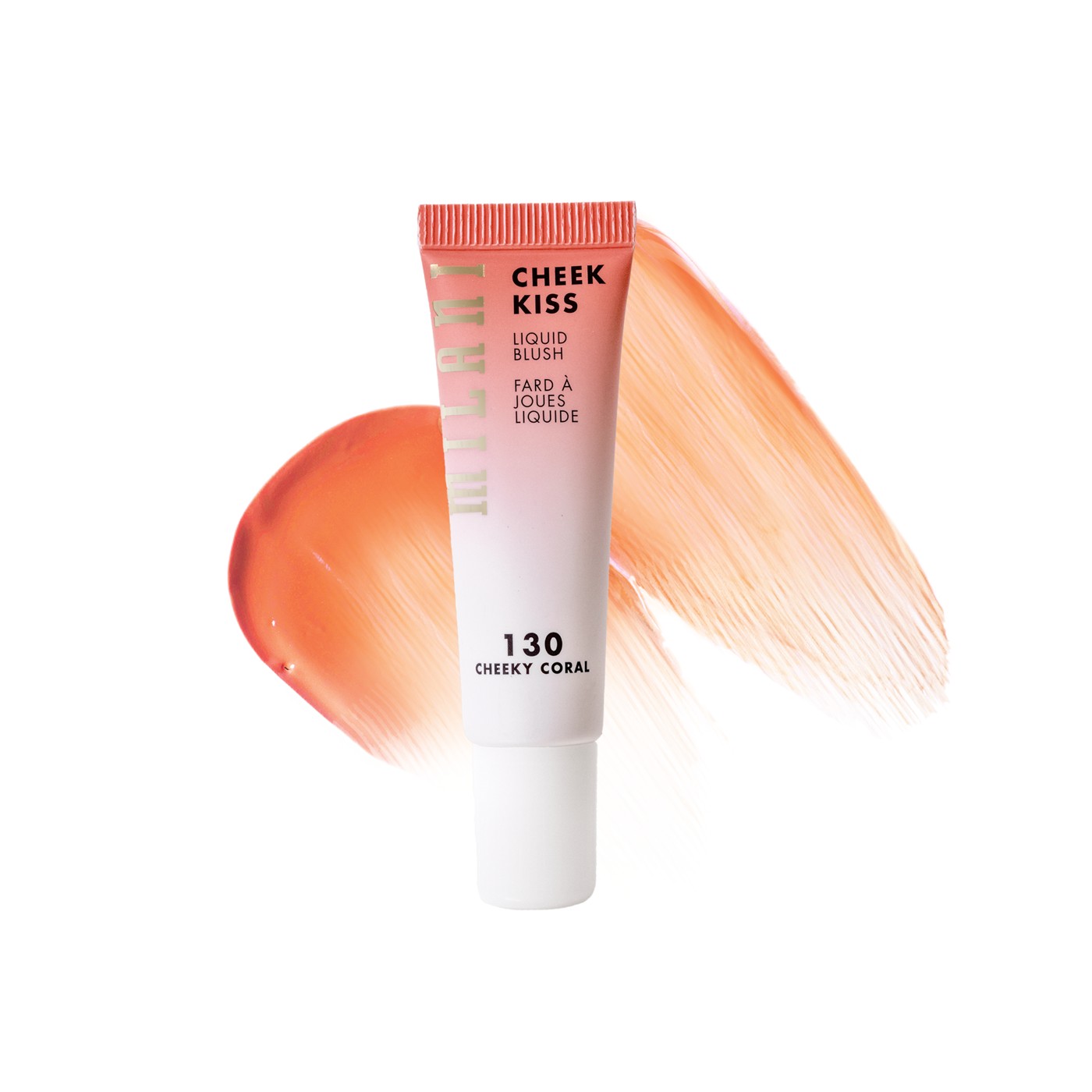Cheek Kiss Liquid Blush in 130 Cheeky Coral