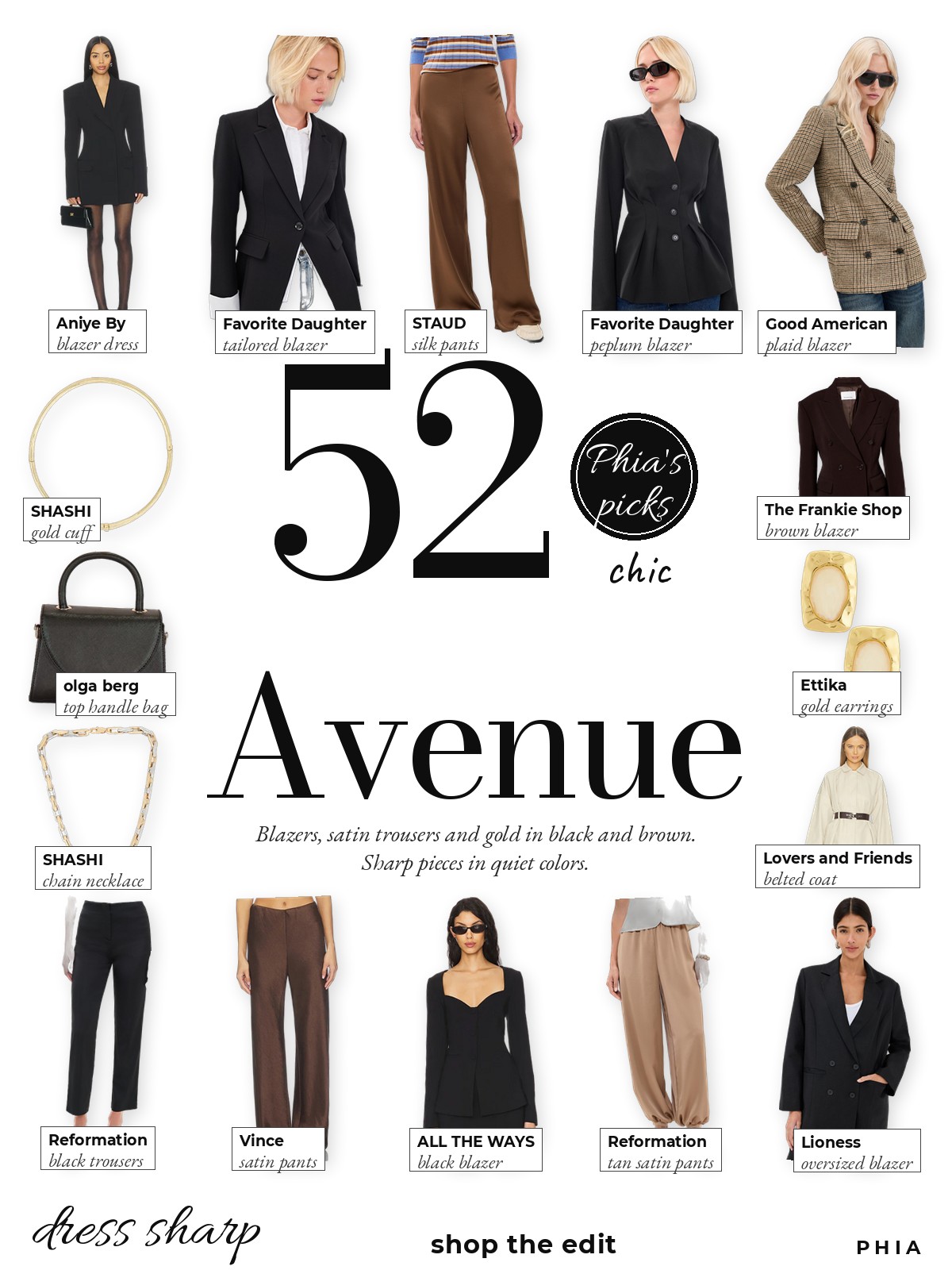 Park Avenue chic collage