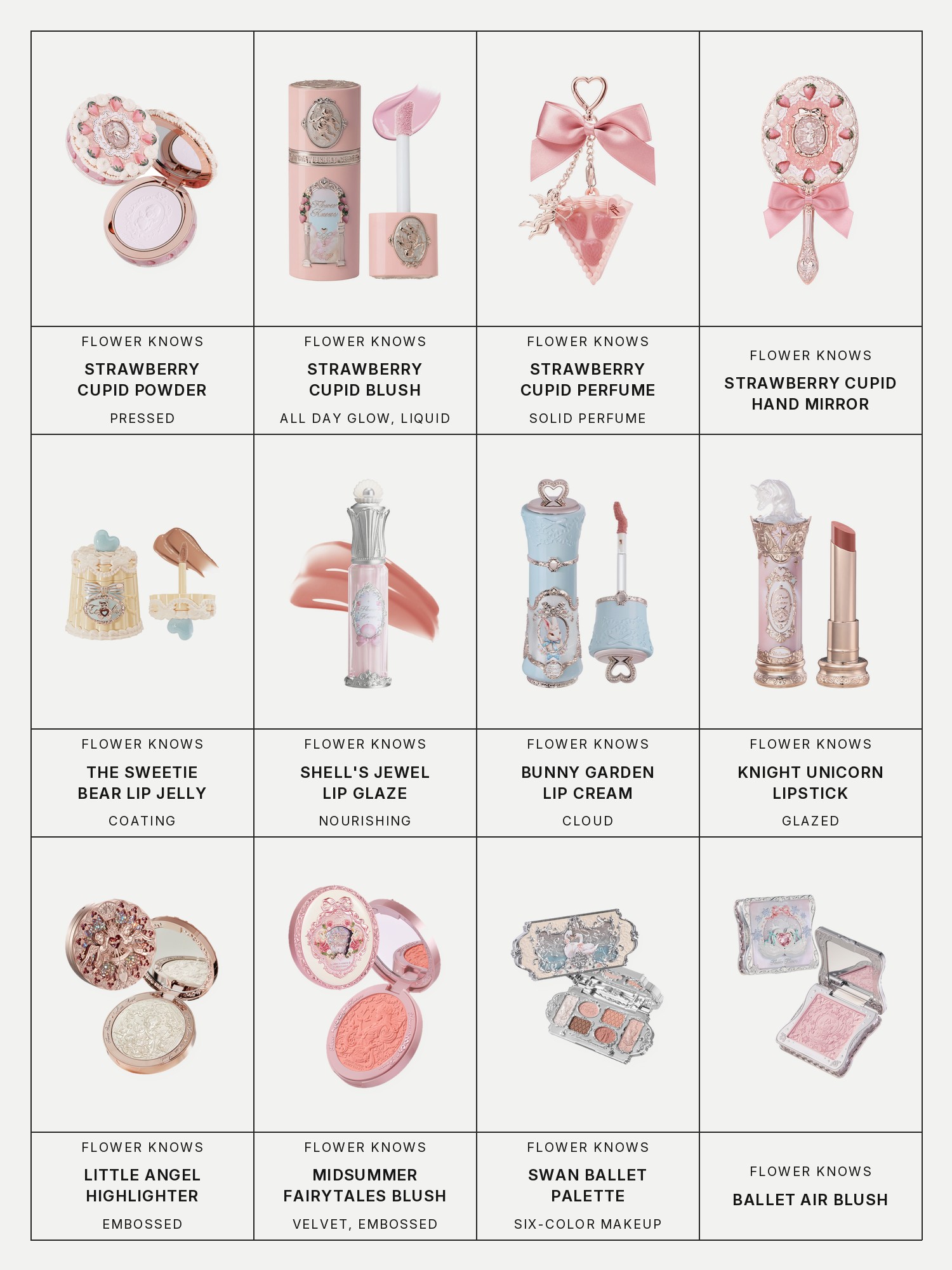 Flower Knows and the Fairytale Makeup That Crossed Over From