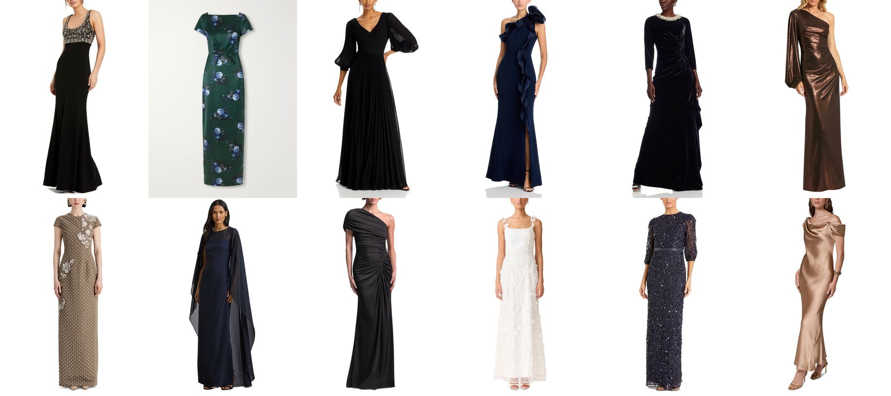 Best Black Tie Gowns
