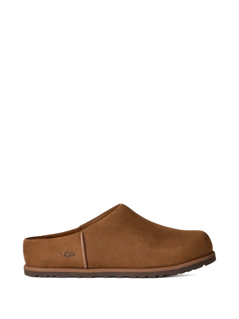 Otzo clogs leather slides
