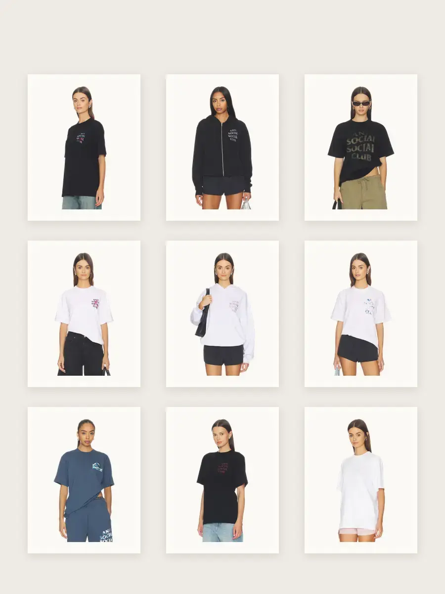 Anti Social Social Club product edit video