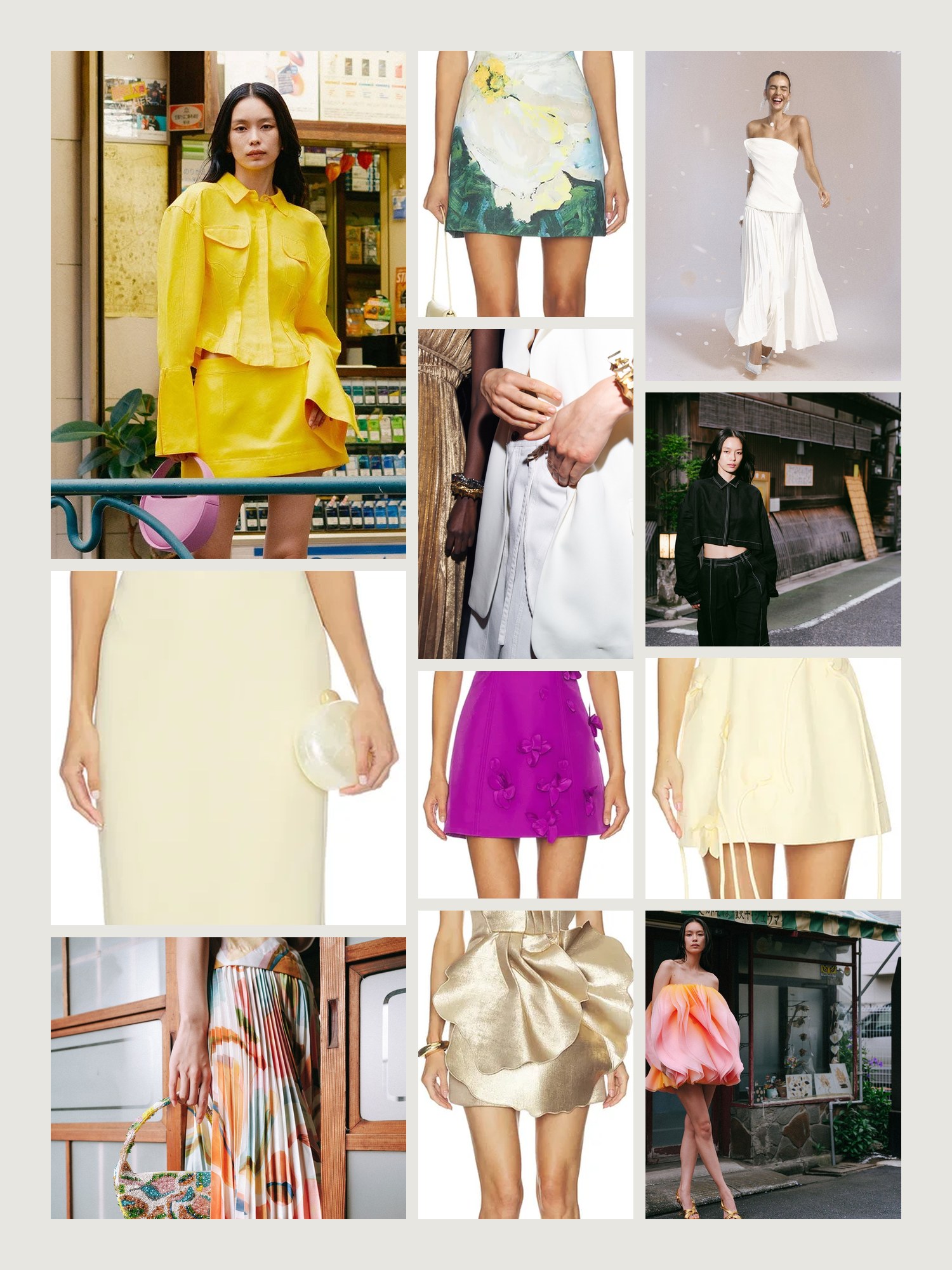 Collage: Acler mood board