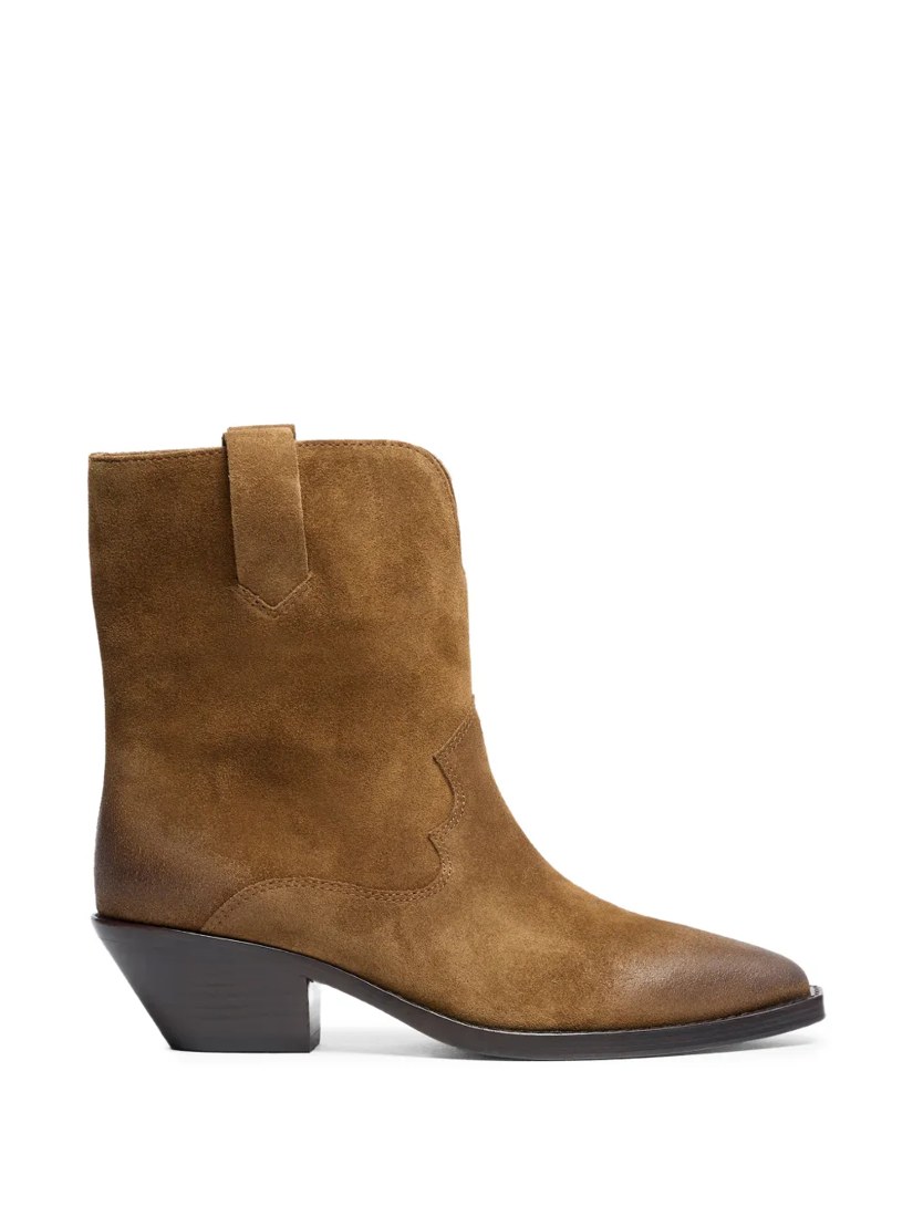 Donovan western-style leather ankle boots