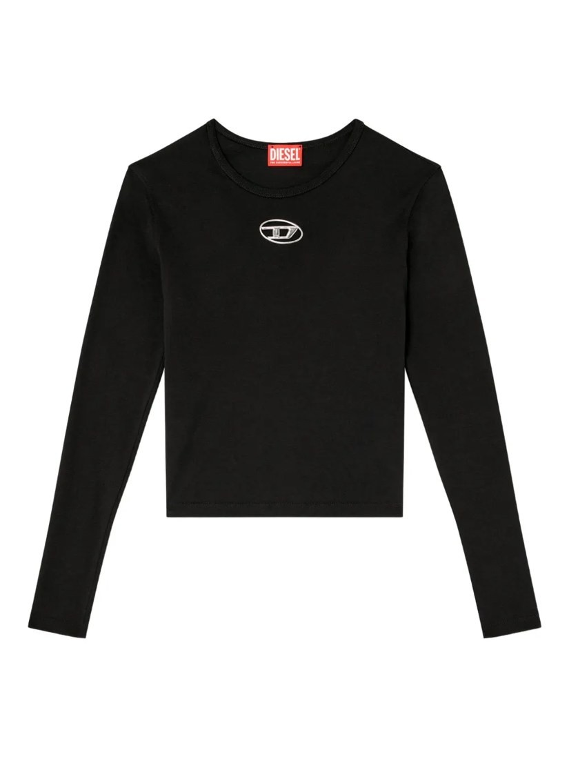 T-Uncutie cut-out detail long-sleeve top