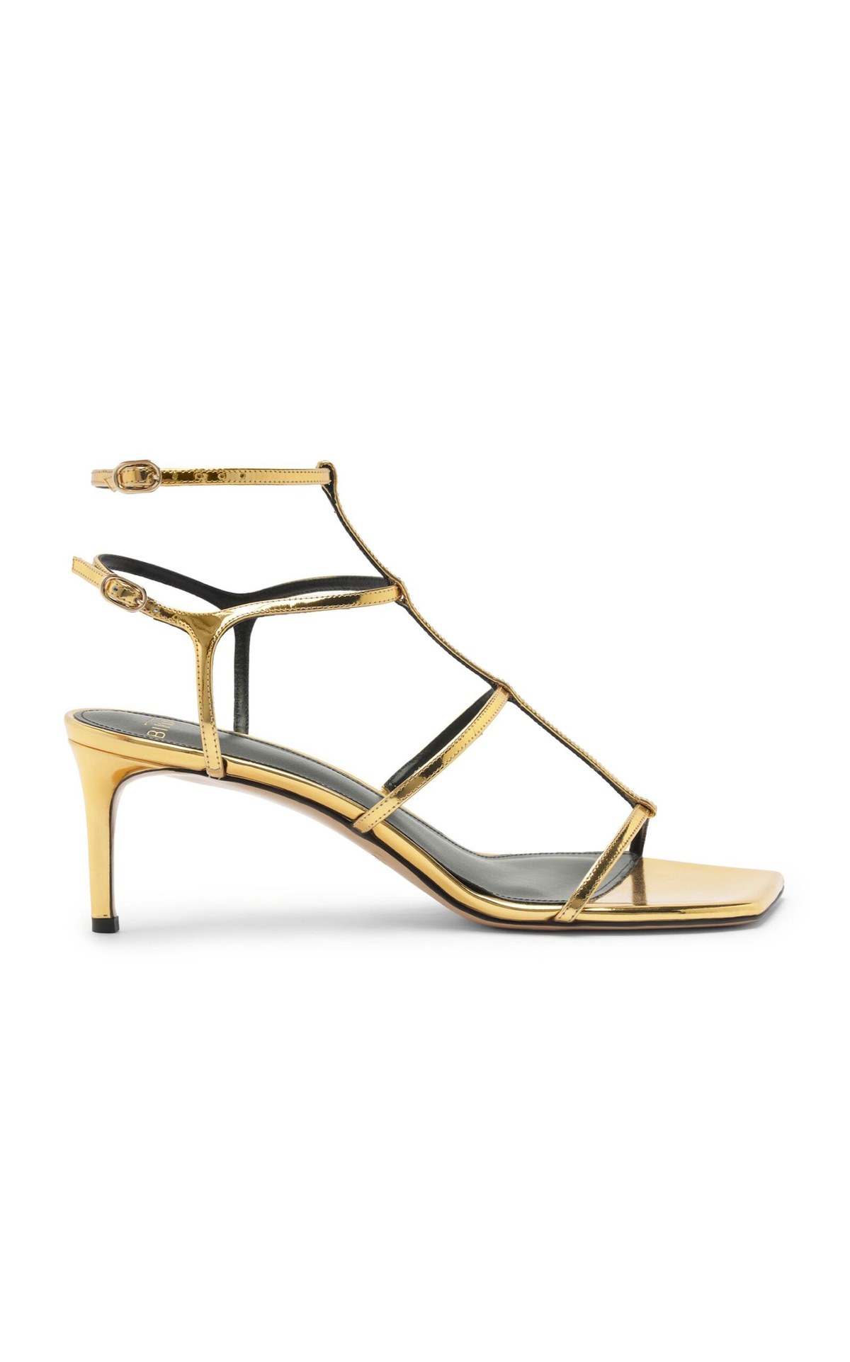 Amanda Metallic Leather Sandals