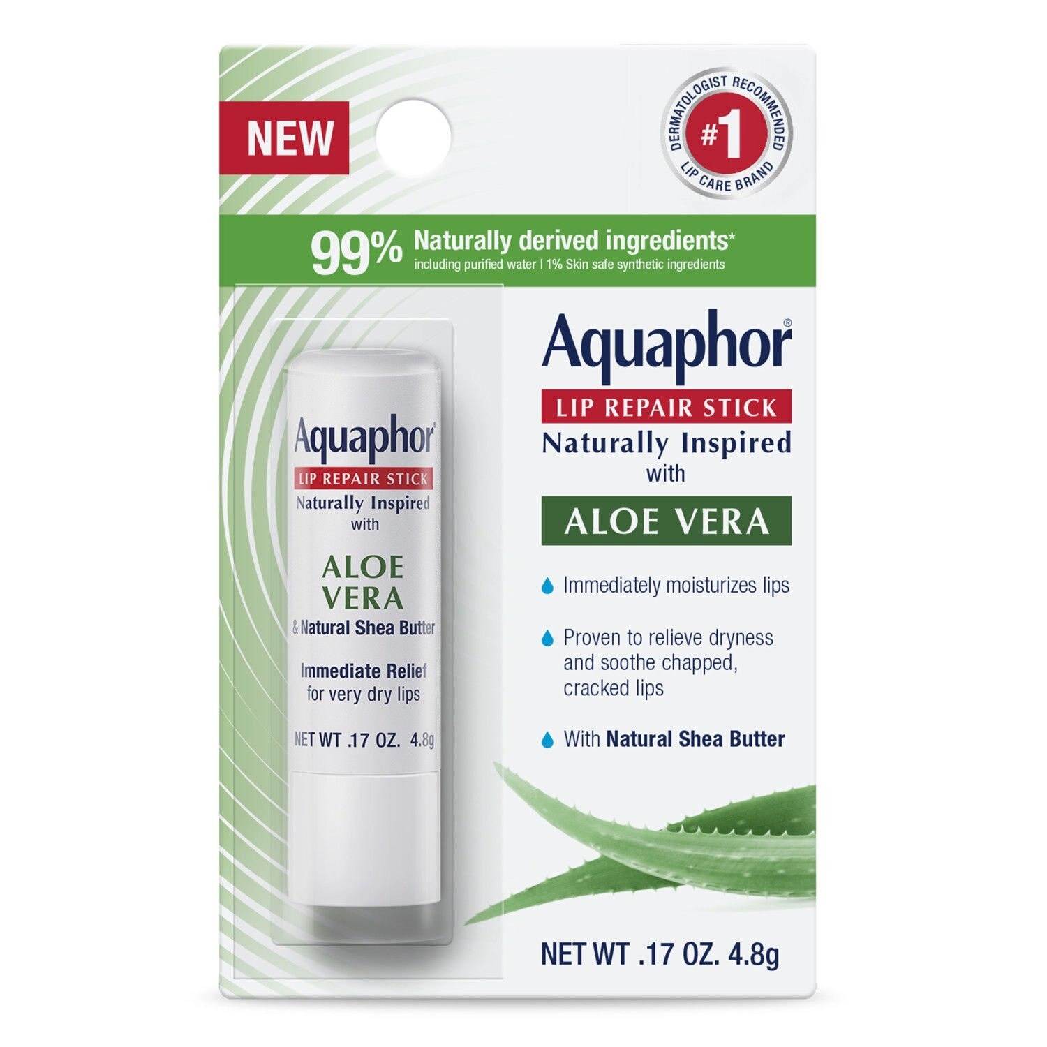 Lip Repair Stick with Aloe Vera