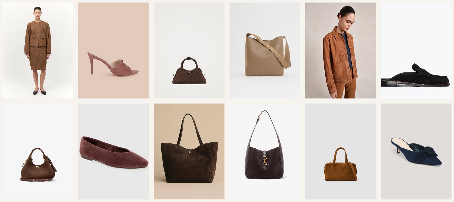 Suede in the Rain: the pieces in this issue