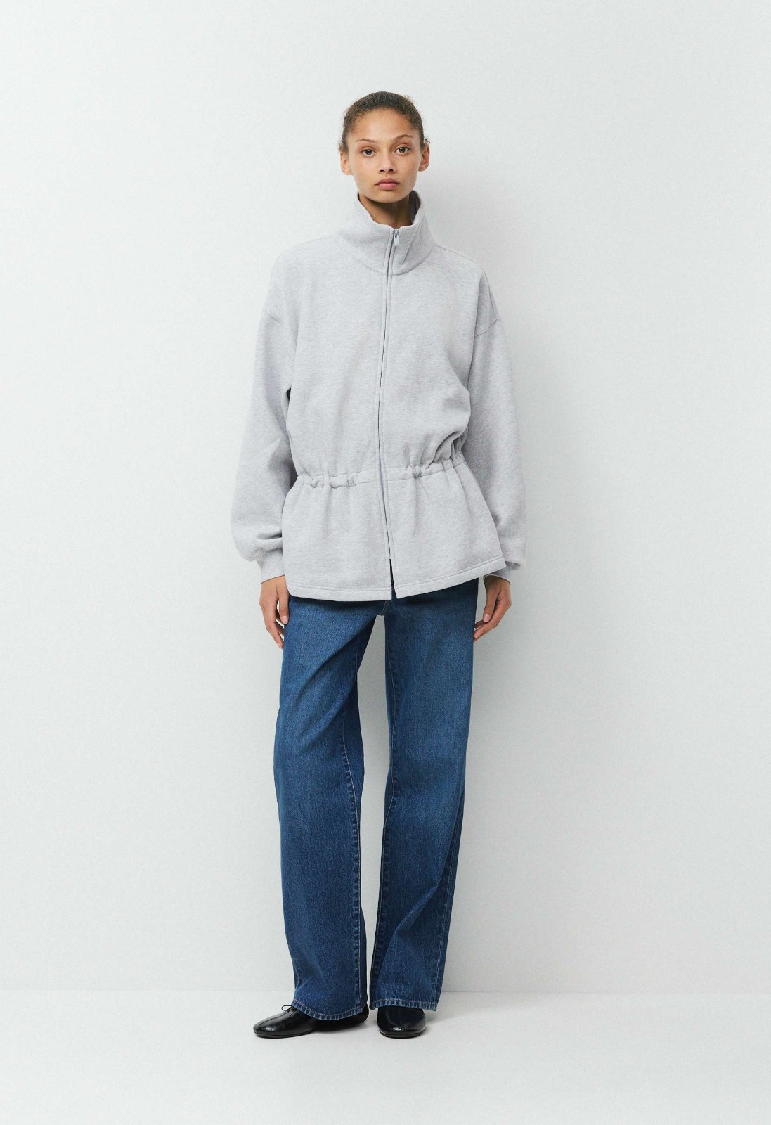 Cozy Sweatfleece Mega Cinch Zip-Up