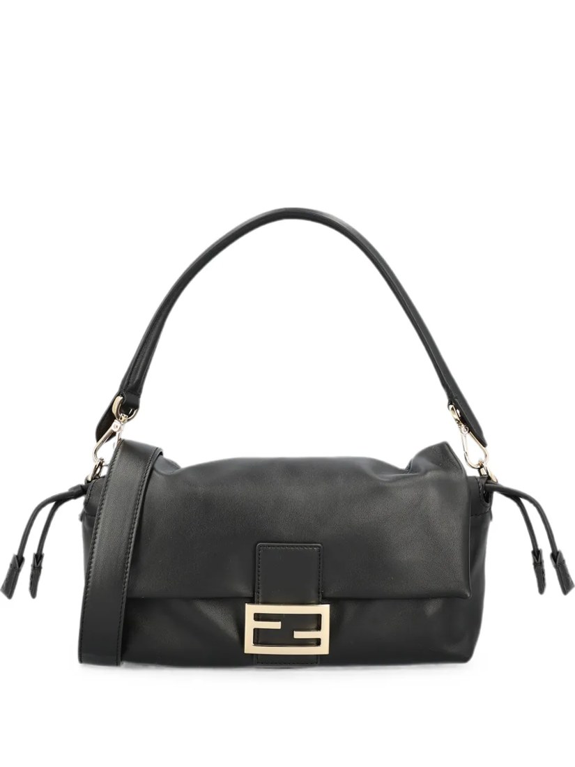 Baguette soft medium black Nappa-leather bag