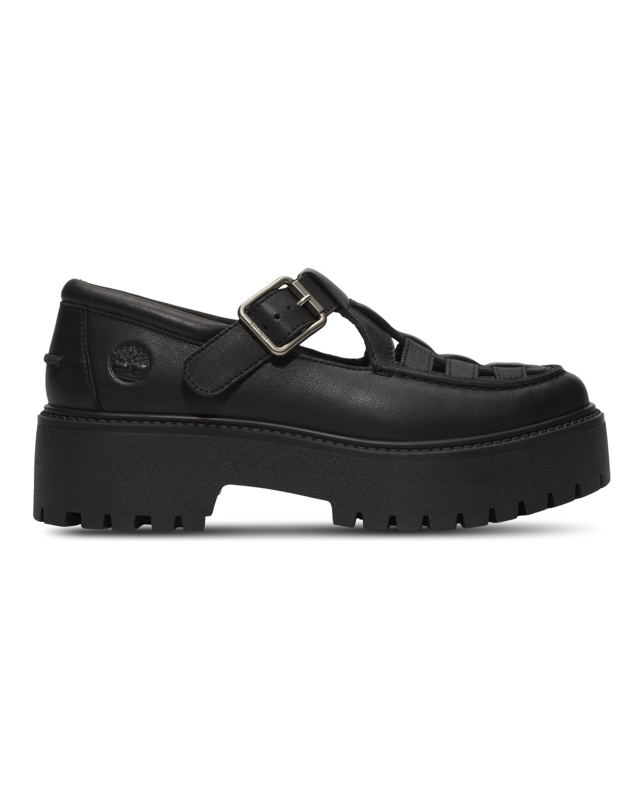 Stone Street Platform Buckle Shoe