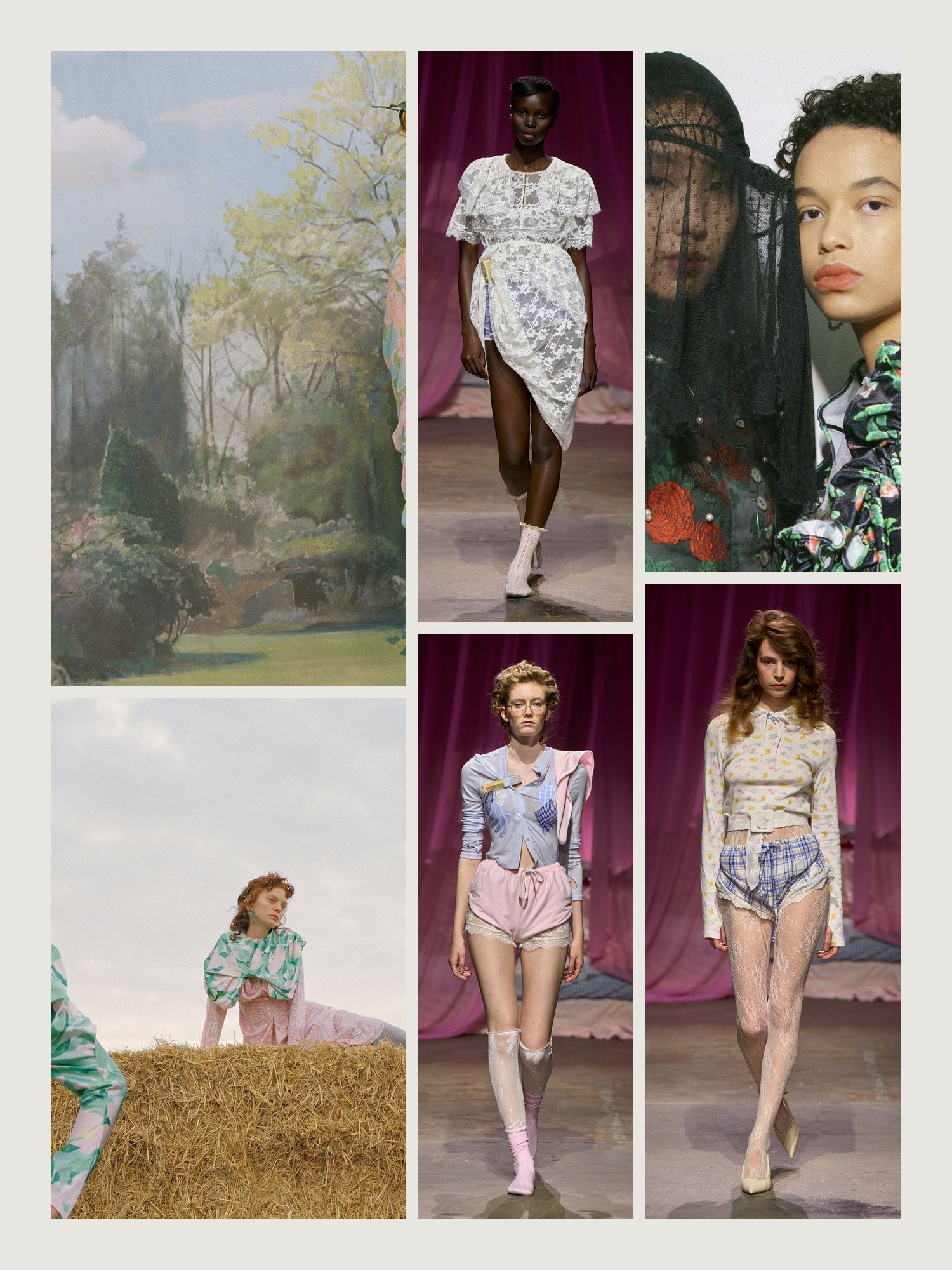 Yuhan Wang campaign mood board
